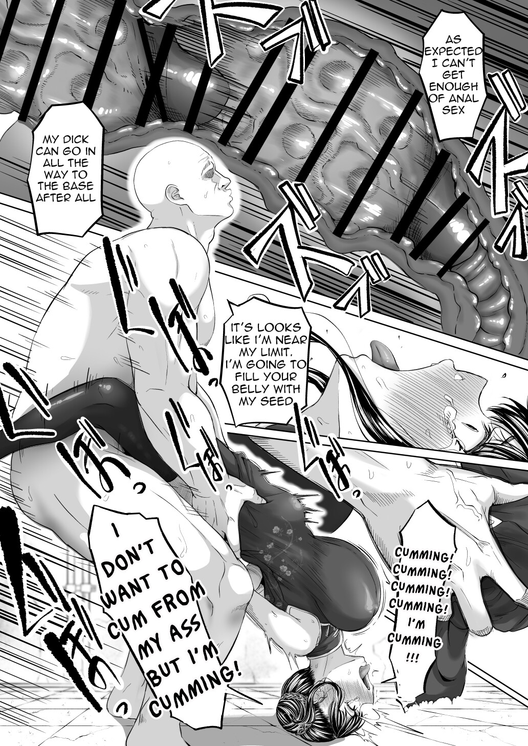 Hentai Manga Comic-Asshole Slut Broken-Read-41